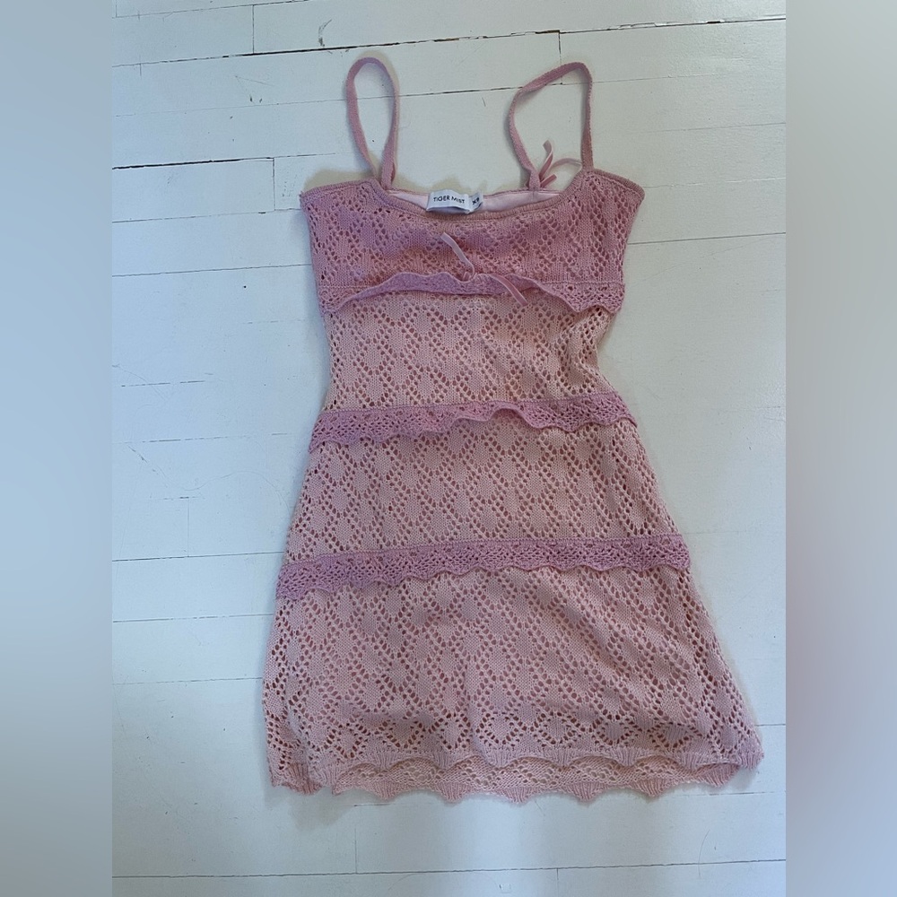 super cute and coquette mini dress